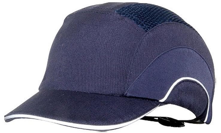 Șapcă de protecție HardCapA1+, cozoroc 70 mm, bleumarin, JSP