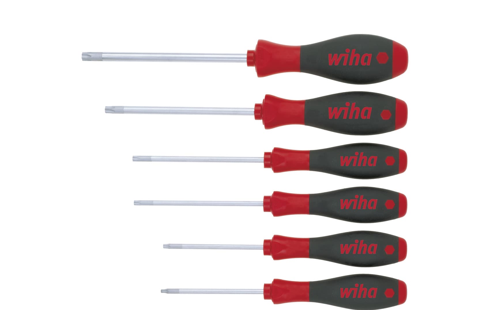 Set 6 șurubelnițe SoftFinish® MagicSpring® pentru șuruburi TORX®, 27746, Wiha