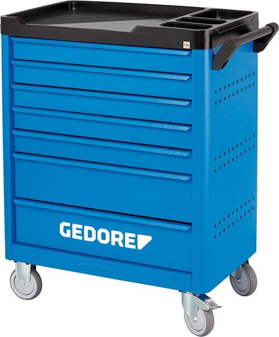 Dulap de scule mobil 1045x785x510mm, 7 sertare, WSL-L7, GEDORE