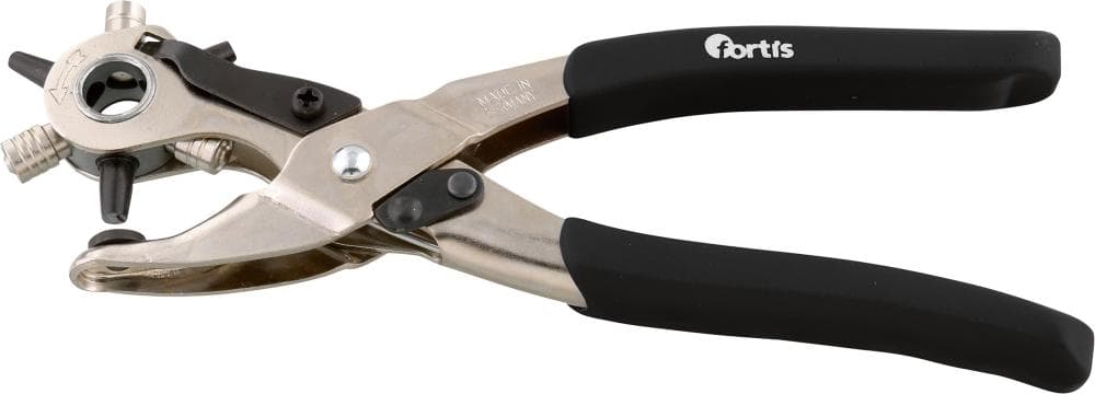Clește de perforat tip revolver, Ø 4.5-5.5mm, lungime 225mm, FORTIS