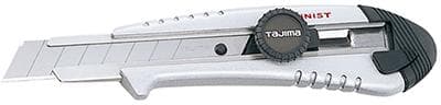 Cutter Aluminist® AC501, carcasă din aluminiu, cu 3 lame de 18 mm, TAJIMA