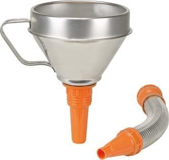 Pâlnie metalică cu furtun flexibil detașabil, Ø 160 mm, 1.3 l, Nr.02645, PRESSOL