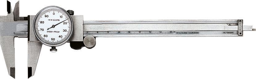 Subler cu ceas, cu șurub de fixare, 150x40mm, DIN862, FORUM