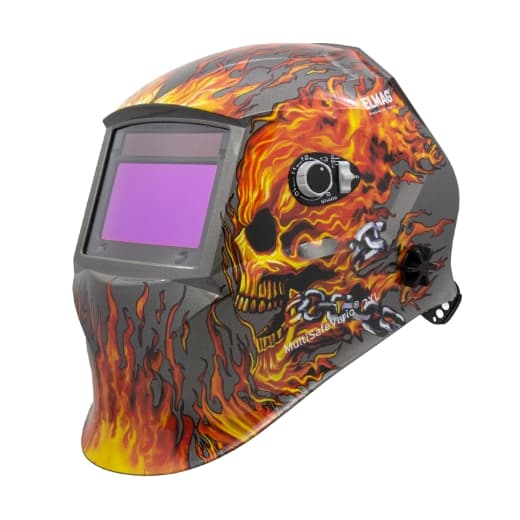Mască de sudură automată MultiSafeVario® 2XL flame, ELMAG