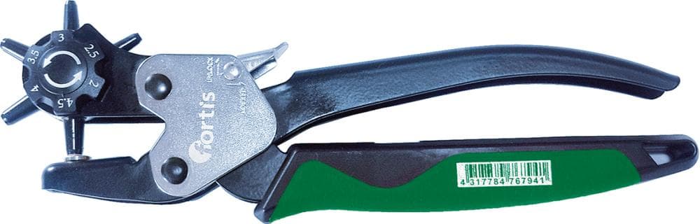 Clește de perforat cu pârghie, Ø 2-4.5 mm, 225 mm, FORTIS
