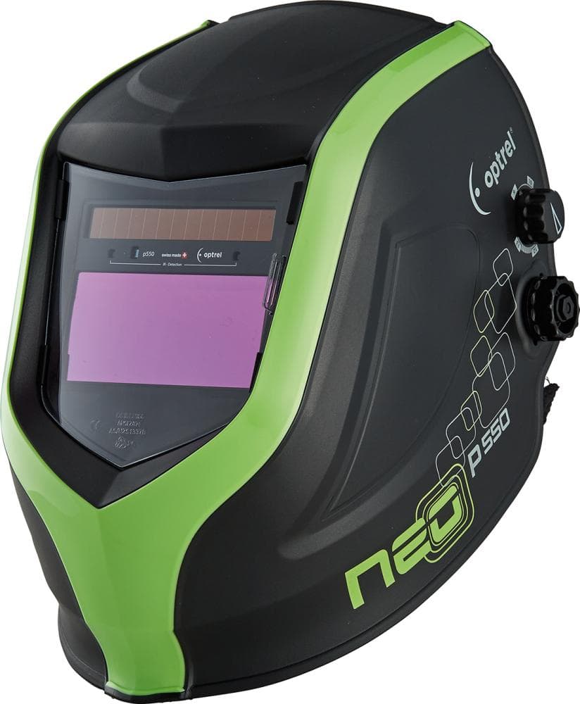 Cască de protecție pentru sudură NEO P550 verde, OPTREL