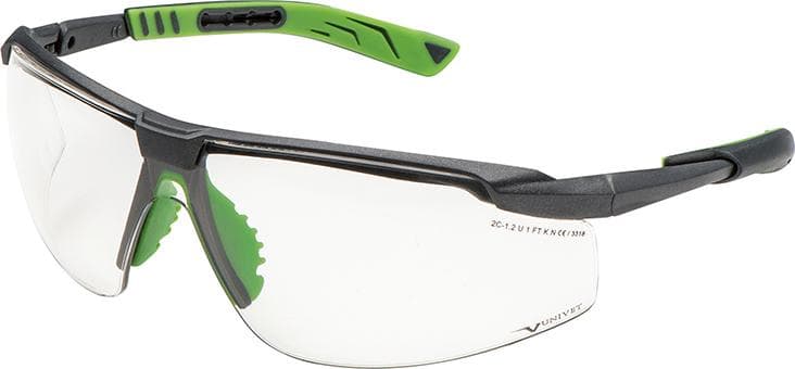 Ochelari de protecție 5X8 incolori, anti-zgârieturi și anti-aburire, UNIVET