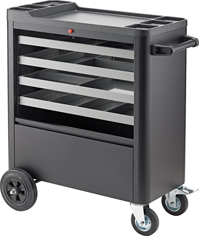 Dulap de scule mobil 930x625x400mm, 4 sertare, FORTIS
