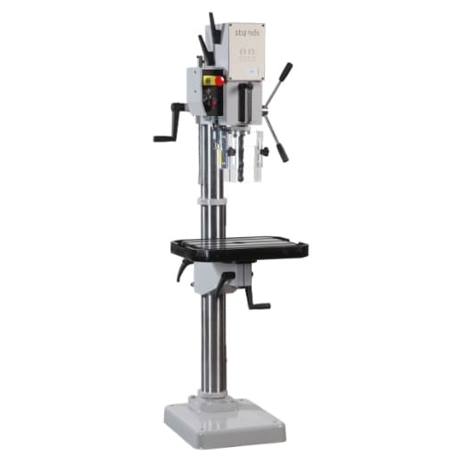 Mașină de găurit și filetat cu coloană și angrenaj, STRANDS S-25, max 25mm în oțel, MK3, 400 V, 650/900W, 81003, ELMAG
