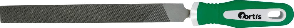 Pilă lată 200x20x5mm, dantură 2, mâner bicomponent, DIN 7261A, FORTIS