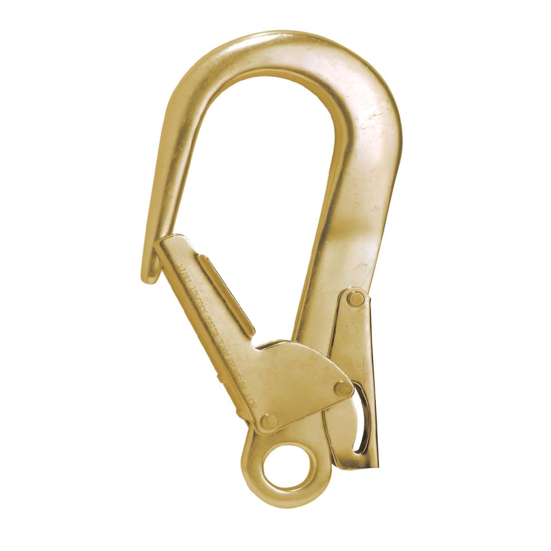 Carabinier dublu din oțel cu închidere dublă cu arc, 236 mm, capacitate 23 kN, Coverguard