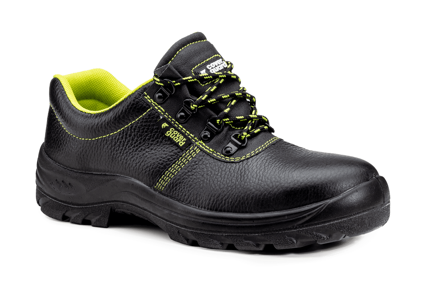 Pantofi de protecție CARLO II, S1 SRC, mărimea 35, negru-galben, Coverguard