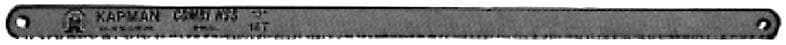 Pânză bimetal HSS pentru ferăstrău cu cadru, 300 mm, 24 dinți/inch, 1707-300-24-100P, BAHCO