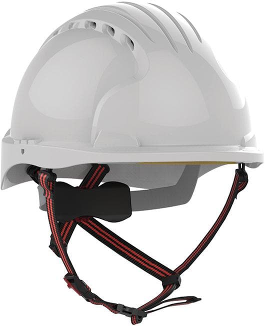 Cască de protecție industrială și de alpinism EVO5 DualSwitch, albă, JSP