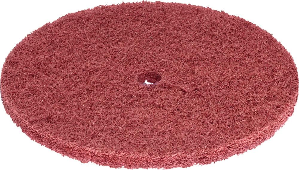 Disc de curățare flexibil POLINOX PVR, 150x10mm, granulație 100, fibră textilă abrazivă, PFERD