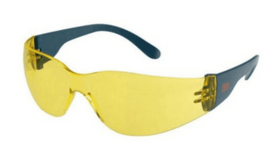 3M 2722 ochelari de protecție cu lentile galbene