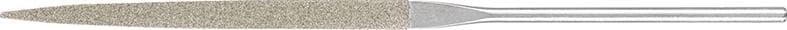 Pilă ac diamantată, lată, cu vârf, Nr. DF4122, 140/70x5.5x1.6 mm, granulație D126, PFERD