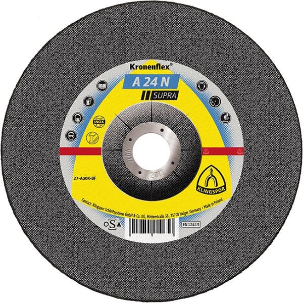 Disc de polizare curbat pentru inox, 115x6mm, KLINGSPOR