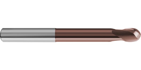 Freză profilată dură cu rază completă GF 300 B (3360), carbură monobloc, Signum, tip H, lungime de acces 37,5–104,9 mm, GÜHRING