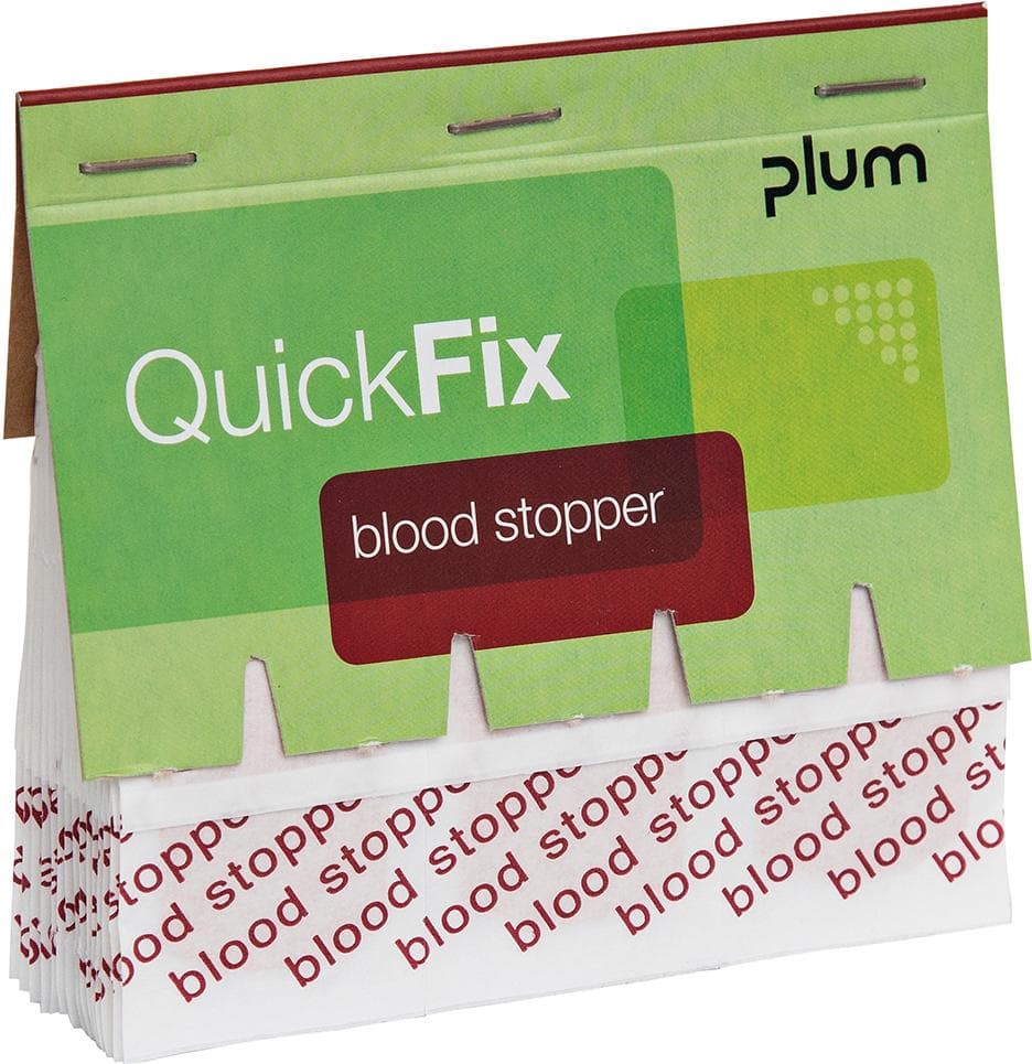 Pachet de reumplere QuickFix Blood Stopper, 45 plasturi, PLUM
