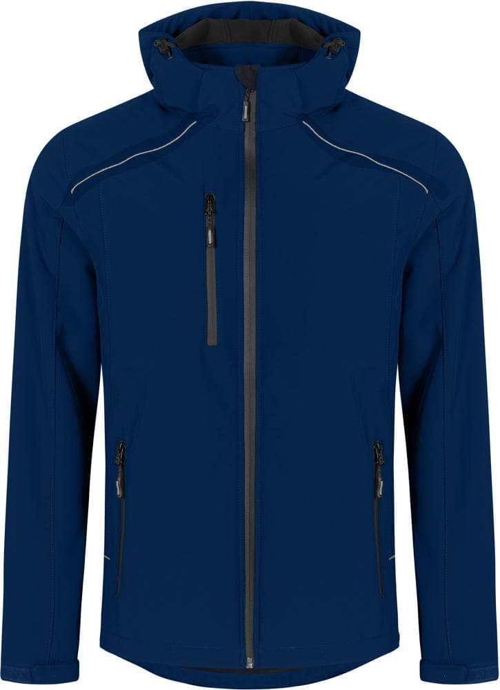 Jachetă softshell de iarnă, bleumarin