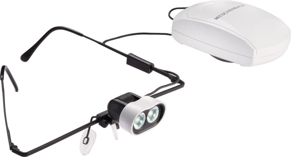 Lampă LED frontală cu sistem de purtare pentru MaxDetail, ESCHENBACH