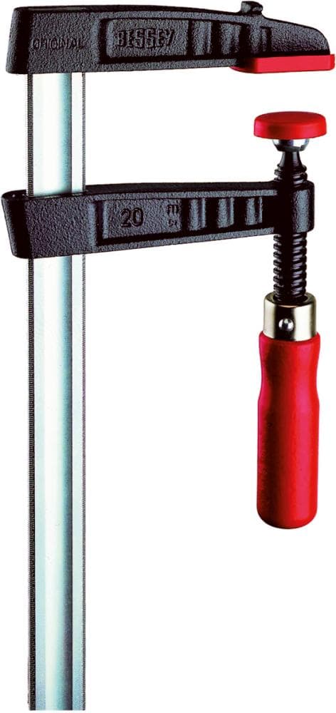 Menghină rapidă cu șurub, din fontă maleabilă, 100 mm, ieșire 50 mm, BESSEY