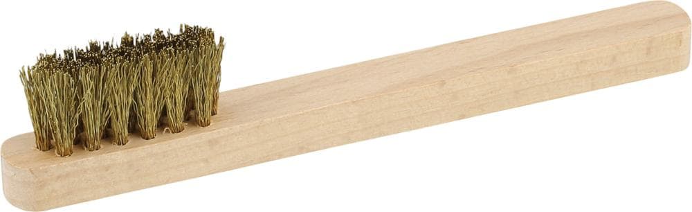 Perie de sârmă din alamă pentru bujii, 3 rânduri de sârmă ondulată 0,25 mm, 150/45 mm, OSBORN