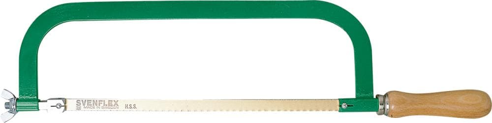 Ferăstrău manual pentru metal cu pânză de 300 mm și 24 dinți pe inch, mâner din lemn, FORTIS