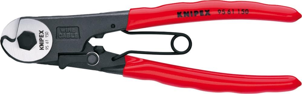 Foarfecă pentru cabluri Bowden, 150 mm, Ø tăiere 3 mm, 95 61 150, KNIPEX