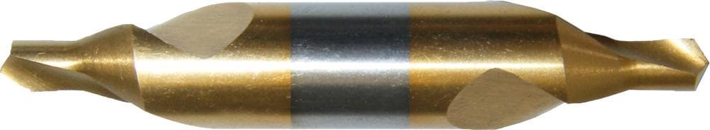 Burghiu de centrare HSS acoperit cu TiN, 1.00 mm, 60°, DIN 333-A, FORUM