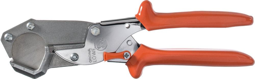 Foarfecă pentru furtune din cauciuc și PVC moale, 230 mm, Ø țeavă 28 mm, LÖWE