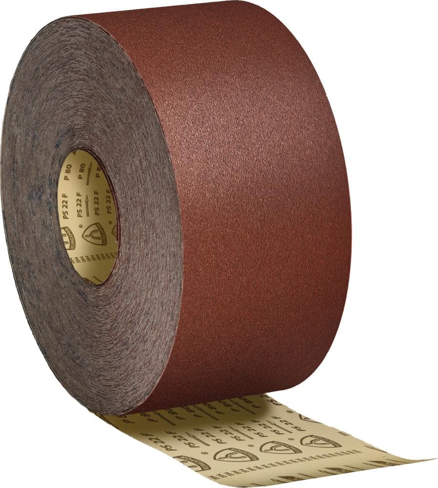 Rolă bandă abrazivă pe suport de hârtie, 50 m x 115 mm, granulație 40, corindon, KLINGSPOR
