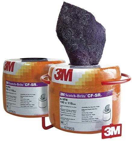 Rolă fibră textilă abrazivă CF-SR, granulație 320-360, 115x150 mm, foarte fină, 35 buc, 3M