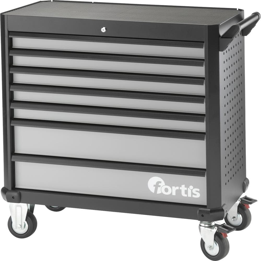 Dulap de scule mobil cu 7 sertare, 960 x 460 x 1020 mm, FORTIS