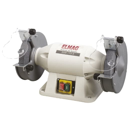 Polizor de banc DSM 175 D, piatră abrazivă 175 x 25 mm, 520 W, 400 V, ELMAG