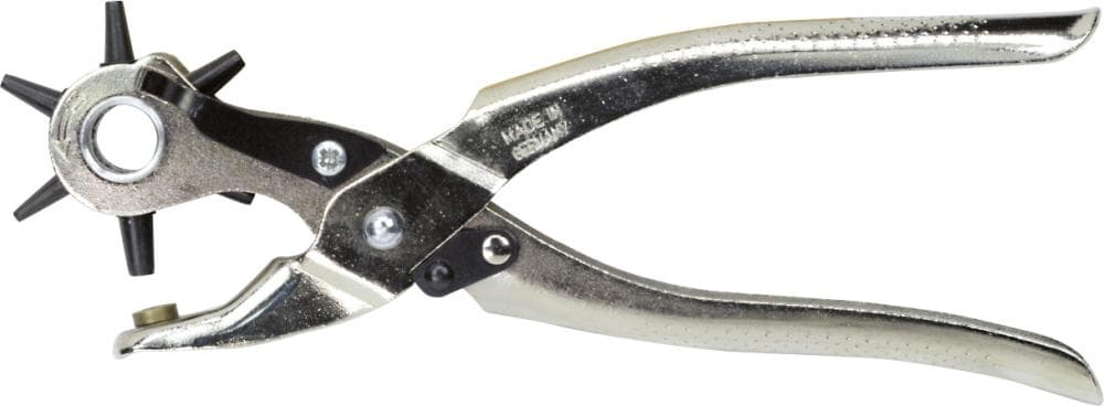 Clește de perforat tip revolver, Ø găuri: 2; 2,5; 3; 3,5; 4; 4,5 mm, 225 mm, FORUM