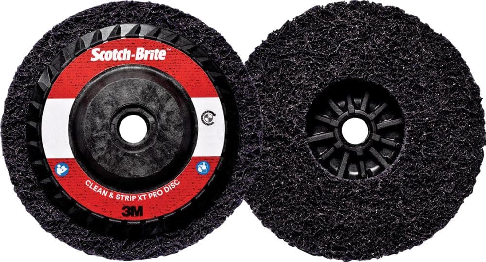 Disc de curățare grosier XT-RD Pro, 115x22,23mm, drept, 3M