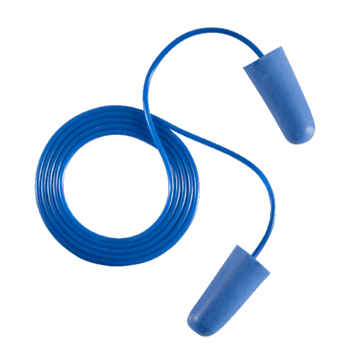 EARLINE - Dopuri de urechi cu șnur, PU, SNR 26 dB, 36 bucăți, Coverguard