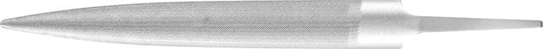 Pilă de precizie semirotundă cu vârf, 100x12x3.5 mm, dantură elvețiană 0, fără mâner, PFERD