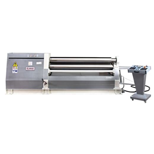 Mașină de roluit tablă cu 3 role, AHK 2100x8,0 mm, hidraulică, 400V, 3000W, 83190, ELMAG