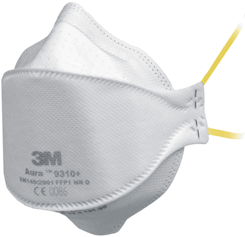 3M 9312+ AURA FFP1 semimască filtrantă de particule, 120 bucăți/cutie