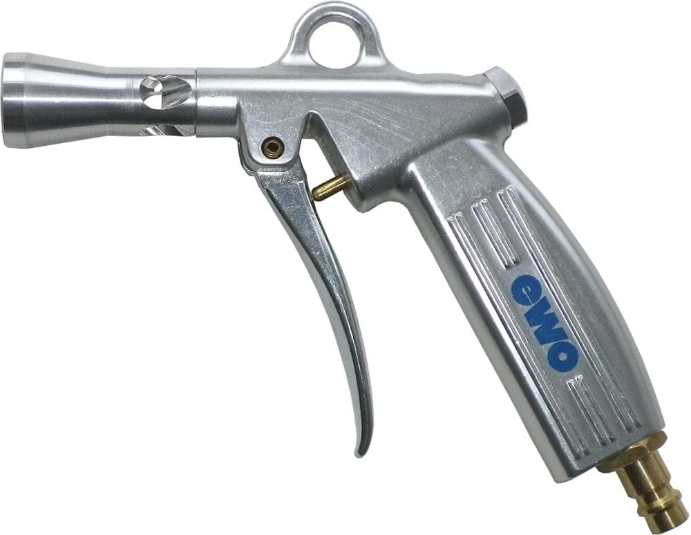 Pistol de suflat cu jet puternic, din aluminiu, racord DN7.2, duză 2.5mm, EWO