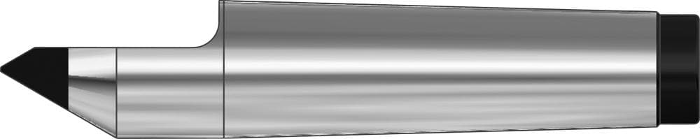 Vârf de centrare fix, jumătate din carbură, tip 670, MK2, A36, Ø18 mm, DIN 806, 27439, RÖHM