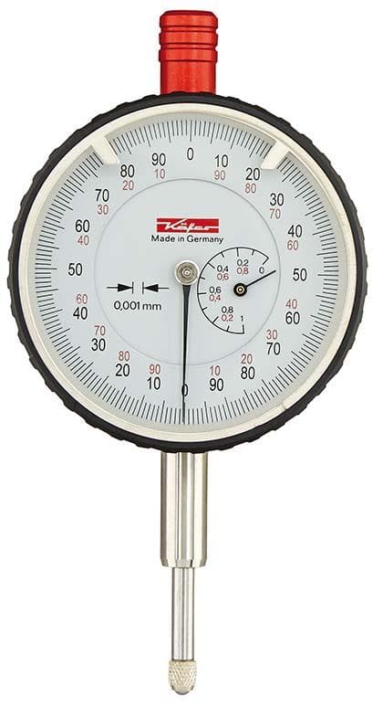 Ceas comparator de precizie 0-1 mm, citire 0.01 mm, DIN 878, KÄFER