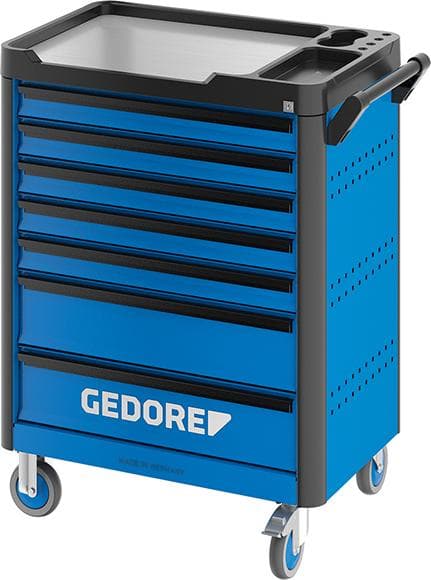 Dulap mobil de scule 785x510x1045 mm, 147 piese, 7 sertare, WHL-L7, GEDORE