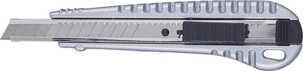 Cutter 9mm cu o lamă, carcasă metalică, FORTIS