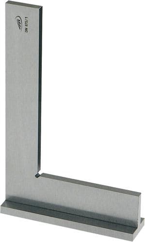 Echer de atelier cu talpă, 75x50 mm, DIN 875/II, HELIOS PREISSER