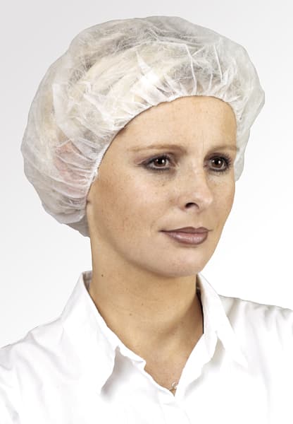 Bonetă sanitară albă, cutie 100 bucăți, COVERGUARD