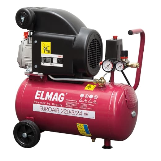 Compresor EUROAIR 220/8/24W, 10006, ELMAG